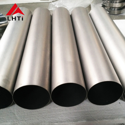 سعر جيد أنبوب التيتانيوم النقي غير الملحوم Gr1 / Gr2 / Gr5 للمبادل الحراري ASTM B338 الانترنت