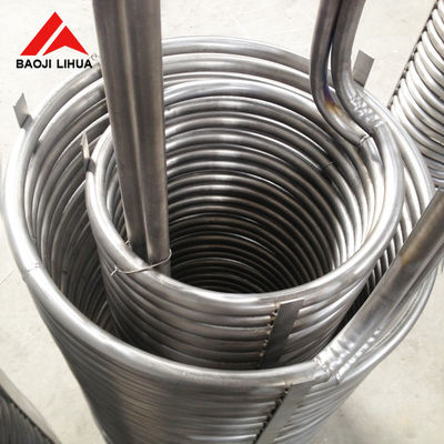 سعر جيد OD 6mm سلس مبادل حراري أنبوب التيتانيوم لفائف ASTM B862 الانترنت