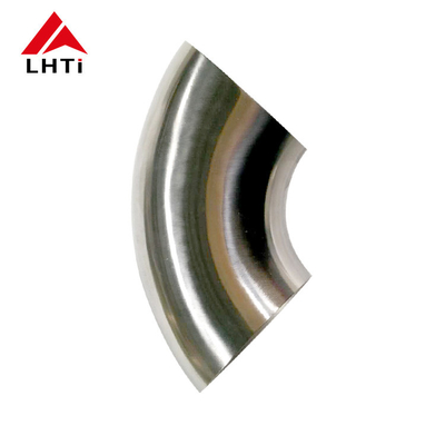 سعر جيد ASME Gr2 Titanium Reducing Elbow لتوصيل تركيب الأنابيب الانترنت