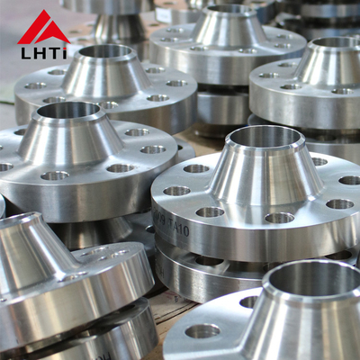 سعر جيد Gr2 Gr7 Gr12 WN Titanium Reducing Weld Neck Flanges Pipe Fitting 2 