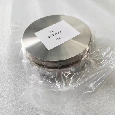 سعر جيد Gr1 Gr2 Gr5 TiAl سبيكة التيتانيوم Titanium Sputtering Target الانترنت