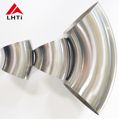 سعر جيد الدرجة 5 التيتانيوم الكوع 90 LR Sch 40 ASME B16.5 ASTM B363 الانترنت