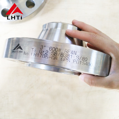 سعر جيد Ti Gr5 Gr7 التيتانيوم لحام رقبة فلنج ASME B16.5 الفئة 150 WN فلنج لحام رقبة وجه رفعت لصناعة الكيماويات الانترنت