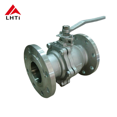 سعر جيد صمامات الكرة التيتانيوم ASME Gr1 Gr2 PN1.6-4.0 MPA NPS 1/2'-12' صمامات الكرة الصناعية الانترنت
