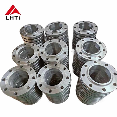 سعر جيد رمل التفجير الانزلاق على اللحاء PN16 Ti Gr2 Gr5 Gr7 رفعت وجه RF للأنابيب النفطية والغازية الانترنت