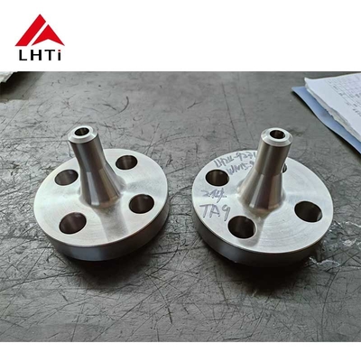 سعر جيد ASTM B381 التيتانيوم الدرجة 2 طويلا لحام رقبة فلنج التيتانيوم فلنج RFWN في نظام الأنابيب الصناعية الانترنت