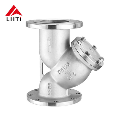 سعر جيد ASME B16.34 Gr2 صمام كرة التيتانيوم فلنج صمام كرة 6 بوصة الانترنت