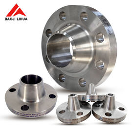 سعر جيد Gr2 Gr9 التيتانيوم لحام الرقبة شفة آلة التصنيع باستخدام الحاسب الآلي ANSI B16.5 DN125 PN16 الانترنت