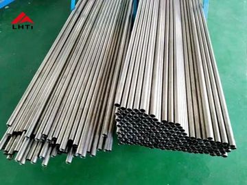 سعر جيد لحام أنبوب التيتانيوم لأنابيب التيتانيوم غير الملحومة بالوعة الحرارة ASTM B338 Gr1 Gr2 Gr7 Gr9 أنبوب التيتانيوم الانترنت