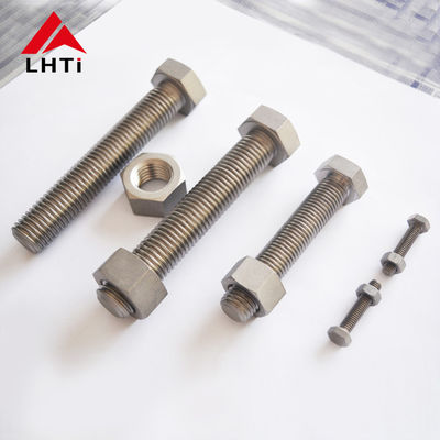 سعر جيد مقاومة للتآكل التيتانيوم الخيوط المسمار المكسرات CNC / مزورة 8mm Hex فليانج رؤوس المقابس الانترنت