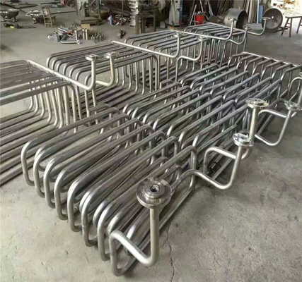 سعر جيد ملفات مبخر التيتانيوم لحوض السمك للتبادل الحراري OD 6 مللي متر ASTM B337 الانترنت