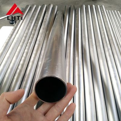 سعر جيد أنبوب التيتانيوم بدون طبقة 2 ASTM B338 مخفوق متصل